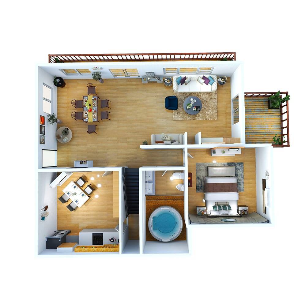 3D Floorplan